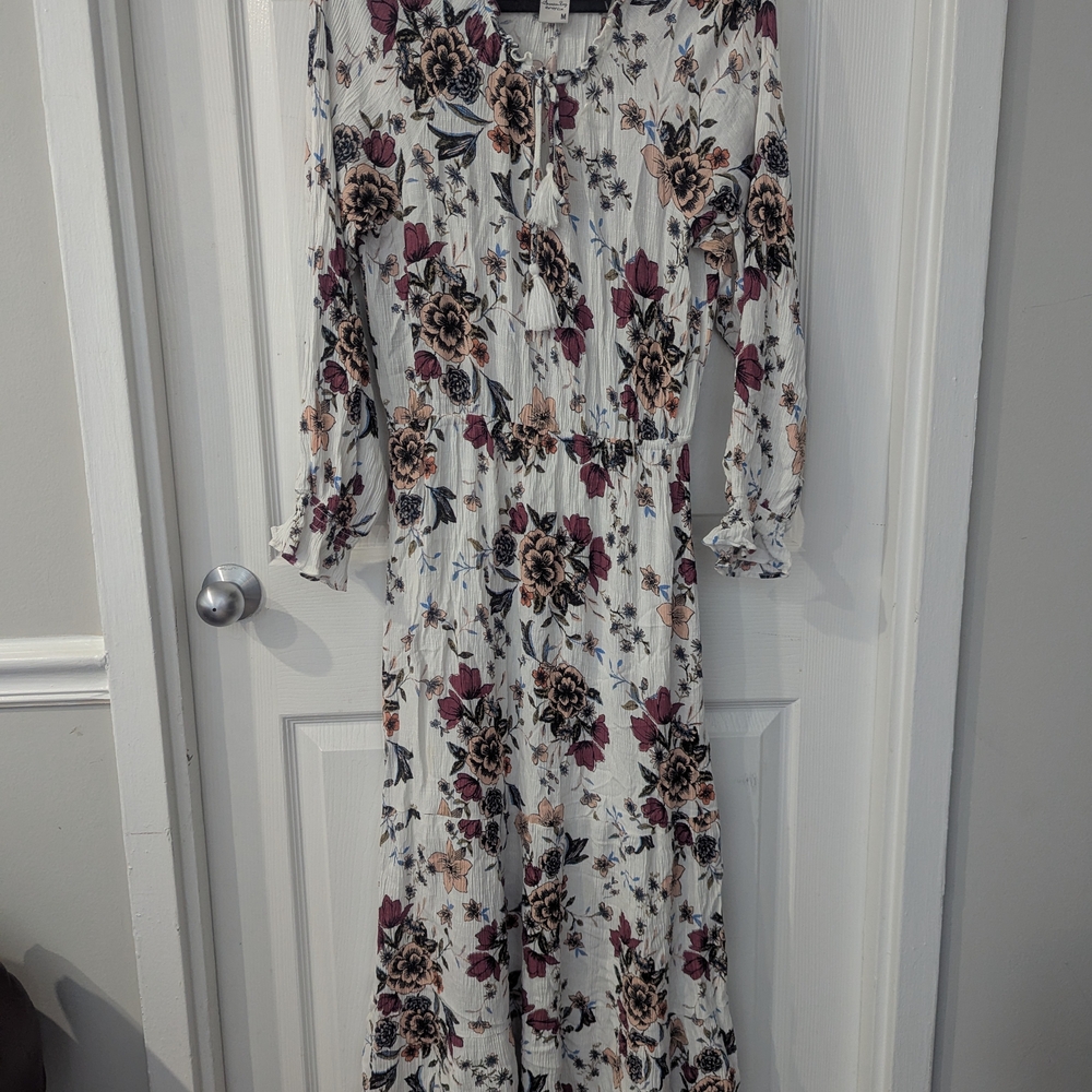 American Rag CIE Floral Print Maxi Dress - Multicolor